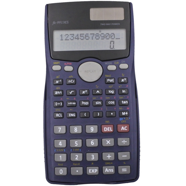 Battery Solar Scientific Calculator Exam Dedicated Student Function Calculator Engineering Calculator