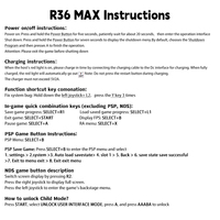 Console de jeu portable R36 MAX, écran IPS de 4,0 pouces, batterie de 4000 mAh, lumière ambiante colorée, Wi-Fi, cadeaux