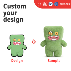 Peluche Mostro Personalizzato OEM ODM con Denti Grandi, Animale di Peluche Bello e Strano, Divertente e Spaventoso, Morbido e Personalizzabile - Product Image 6
