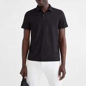 OEM <span class=keywords><strong>Polo</strong></span> di alta qualità a maniche corte Logo personalizzato vestibilità regolare 100% <span class=keywords><strong>Polo</strong></span> da uomo in cotone - Product Image 1