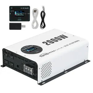 Tiamno Pure Sine Wave Inverter 12V DC To Ac 100V 2000W power Inverters Converters For RV and Campers