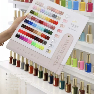 Ensemble de vernis à ongles en gel TPO sans HEMA, 64 couleurs, à retirer par trempage, UV LED, kit de vernis à ongles professionnel exclusif pour salon de manucure - Product Image 1