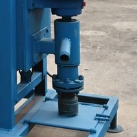 Machine de forage de puits d'eau portable, compacte, entièrement automatique, télescopique, électrique 3 kW, pour forage jusqu'à 80 m de profondeur, avec roues, pour l'irrigation agricole
