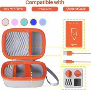 Étui de rangement EVA, étui de voyage EVA, étui rigide EVA pour lecteur de musique audio pour enfants Yoto Mini - Product Image 3