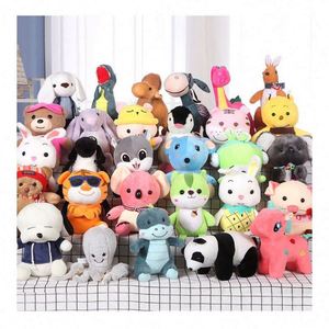 Juguetes de Peluche Personalizados Kawaii Hechos a Mano con Forma de Dumpling Sonriente, Animales de Peluche con Cuernos, Temática de Bosque, Súper Suaves de PP para Niños - Product Image 1