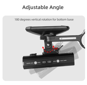 Gaciron Adjustable Aluminum Alloy Bike Handlebar Extender Mount GroPro Camera Bracket Light Holder for <strong>MTB</strong> Road Bicycle <strong>Computer</strong> - Product Image 3