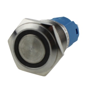 LA16AJSF anneau lumineux led <span class=keywords><strong>blanc</strong></span> waretproof à bouton-poussoir en métal - Product Image 5