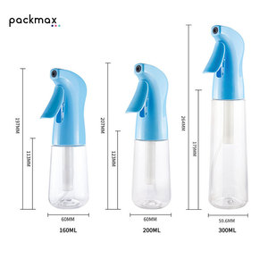 Refillable Recyclable 200ml 300ml Eco-Friendly Fine <b>Mist</b> Continuous Spray PET <b>Bottle</b> for Home Cleaning Salon & Hair Treatment - Product Image 5