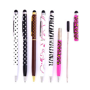 Wholesale Super Slim Metal Ballpoint Pen with Custom Logo Promotional <b>Gift</b> for Hotels - Product Image 1