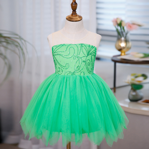Noël Cosplay fantaisie fête filles princesse inspiré fée clochette robe Halloween fée papillon grenouille <span class=keywords><strong>Tiana</strong></span> Costumes - Product Image 5