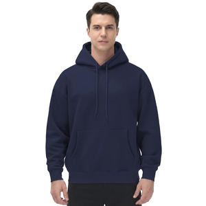 Men's Casual Pullover <b>Hoodie</b> Fleece Polyester/Cotton Breathable Quick Dry Regular Fit - Product Image 1