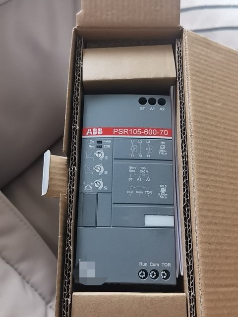 PSR 1SFA896109R7000 PSR30-600-70 Soft Starter Compact Range 30A Motor Soft Starter for Pump Fan 380V