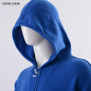 Suéter Personalizado Extra Grande con Capucha para Hombre, Diseño Jacquard con Logotipo, Suéter de Punto para Invierno - Product Image 4