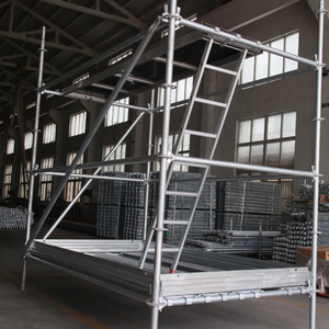 Système d'échafaudage de planche d'acier d'échafaudage de cadre de chantier de construction conçu en usine personnalisable - Product Image 6