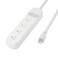 Multiprise intelligente Tuya pour usage industriel et hospitalier, prise US, 4 prises, contrôle à distance Zigbee Wi-Fi, minuterie