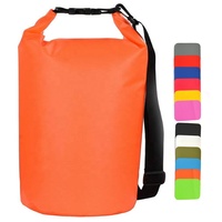 Faxory – sac sec imperméable à impression, pour bateau, randonnée, kayak, sports nautiques, océan, 2 l-40 l
