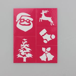 Adesivi per stencil vuoti impermeabili e resistenti agli strappi, per disegno fai da te, graffiti, forme geometriche, serpente, aquila, farfalla, gatto - Product Image 4