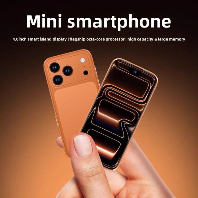 S17Pro Mini Smartphone 4-inch 5G Dual SIM Android All-Network Compatible Supports