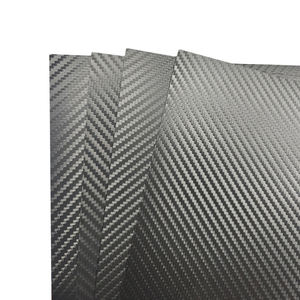 ポリプロピレンシートのカスタマイズされた黒炭素繊維パターンPPボードロール切断処理サービス - Product Image 2