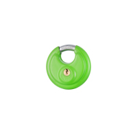 Vente en gros Cadenas de plaque de clé rond de 70mm en laiton massif à cylindre en acier inoxydable antivol durable pour auto-stockage