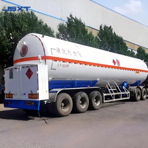 Semi-remorque citerne GNL d'occasion à 3 essieux, 52,6 m³, cryogénique, pour gaz naturel liquéfié - Product Image 5