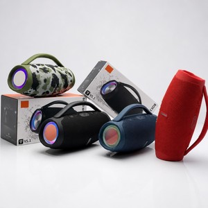 ลำโพงพกพา New Boombox3 LED 10W เสียงเบสหนัก พร้อมหูหิ้ว เครื่องเล่นเพลงไร้สาย กันน้ำ สำหรับงานปาร์ตี้กลางแจ้ง ของขวัญสำหรับบ้าน รับผลิตแบบ OEM - Product Image 5