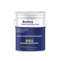 Fournisseur de peinture industrielle à base d'eau Bunkerway Revêtement en bois métallique à séchage rapide écologique Durable de haute qualité