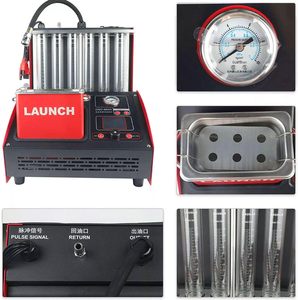 Khởi động CNC-603A sóng siêu âm phun nhiên liệu sạch hơn và thử nghiệm ô tô 6 xi lanh phun nhiên liệu Máy làm sạch - Product Image 2