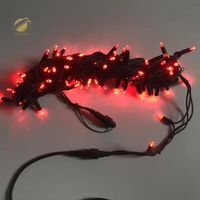 100LEDS Lampu Led Tali Karet Luar Ruangan IP67 Tahan Air Lampu Led Peri Berkedip dan Stabil Lampu Led Xmas Dapat Diganti