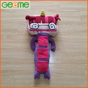 Geeme's Family M4 Nuevo diseño Monstruo de peluche Unicornio Juguete Felpa Coche Seatpets para niños - Product Image 4
