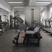 Équipement de musculation professionnel : Machine à extensions dorsales et à étirements des jambes à résistance sélectionnable pour salle de sport