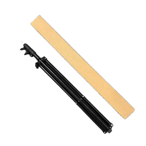 Trípode de Hierro para Fotografía y Video, 2.1m, 3 Patas Ajustables, Bloqueo Flip Lock, Capacidad de Carga 2kg, Portátil para Cámara Digital - Product Image 1