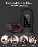 Masseur de mains sans fil Nowcozy, masseur électrique à compression d'air pour les paumes et les doigts, avec chaleur