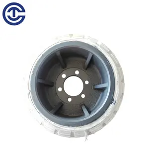 Hangcha rodas de empilhamento da roda de borracha do fornecedor alta qualidade roda 343x135x80 AP0751-110000-000 pneus sólidos