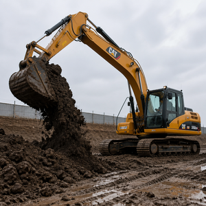 Excavatrice hydraulique sur chenilles d'occasion CAT 315D2 de 15 tonnes, pelle médiatineuse Caterpillar d'origine pour la construction - Product Image 4