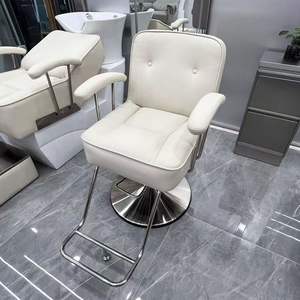 High Quality Modern Foldable Adjustable Commercial Salon Barber <b>Chair</b> Synthetic <b>Leather</b> 360 Degree <b>Swivel</b> Heavy-Duty Hydraulic - Product Image 4