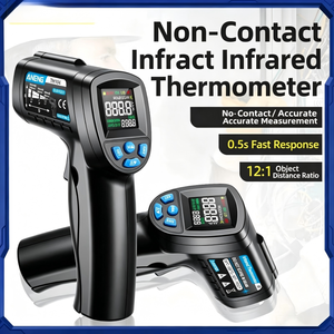 Termómetro Infrarrojo con Batería AA de 1.5V, Herramienta de Medición de Temperatura Industrial sin Contacto - Product Image 4
