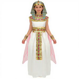 <span class=keywords><strong>Disfraz</strong></span> <span class=keywords><strong>de</strong></span> Halloween <span class=keywords><strong>de</strong></span> la Princesa <span class=keywords><strong>Cleopatra</strong></span> del Antiguo Egipto para Niñas, Ropa <span class=keywords><strong>de</strong></span> Cosplay <span class=keywords><strong>Infantil</strong></span> <span class=keywords><strong>de</strong></span> Poliéster, Marca XJ - Product Image 2
