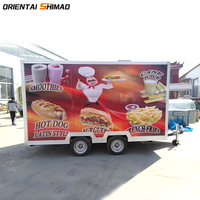 Nouveau Offre Spéciale Street Truck Catering Mobile Fast Food Trailer pour la vente aux États-Unis