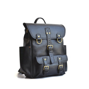 HAWKS INTERNATIONAL MERCHANTS OEM Custom Made 100% Genuine Leather Business Laptop Briefcase for Men 15 Inch Shoulder/Crossbody - Product Image 1