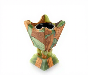 Quemador de Incienso de Resina de Madera de Sándalo Hecho a Mano, Difusor de Aromaterapia Estilo Marroquí, Difusor de Bakhoor Ecológico, Decoración para el Hogar - Product Image 3