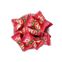 Fabrieksgroothandel Echt Fruit Sap Gevulde Flow Heart Zachte Snoepjes Draagbare Individuele Verpakking Halal Bulk Snoepjes Snack