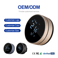Thermostat intelligent Wi-Fi programmable Comfurter 24V FC610 en forme de nid d'abeille pour climatiseur, ventilateur de chauffage et de climatisation (VVC) avec écran tactile Modbus