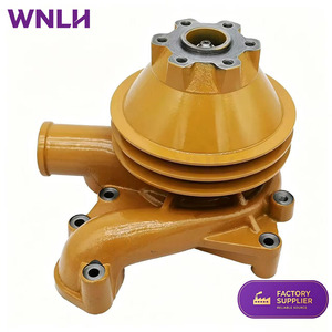 Bomba de Agua para Excavadora WNLH 6136-61-1402 para Motor Komatsu 6D105 WA380-1 WA420-1, Bomba de Agua de Refrigeración para Motor Diésel 6D110 - Product Image 1