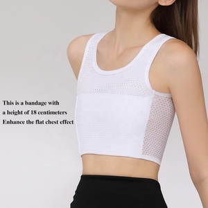 Crochets avant Reliure de poitrine Bandoulière réglable Shaper arrière pour garçon manqué <span class=keywords><strong>Trans</strong></span> lesbienne - Product Image 2
