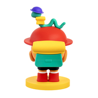 Figura DE ACCIÓN adorable de dibujos animados en 3D personalizada, juguete de muñeca de PVC, modelo deportivo, decoración del fabricante