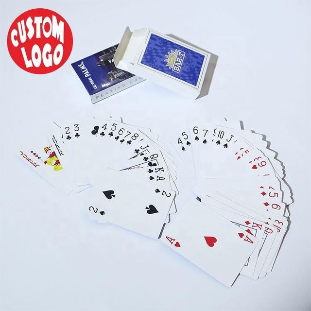 High Quality Waterproof Custom Plastic Card Deck Colorfulclub Playing Cards Black Playing Cards