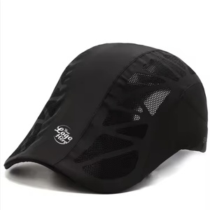 Gorra de Algodón Estilo Vintage Personalizada para Hombre, Gorra de Golf Casual con Protección Solar y Diseño a Cuadros, Gorra con Visera para Todas las Estaciones - Product Image 1