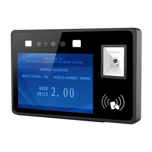 Bozz Android Bus Ticketing Machine 8.2Inch Touch Screen Met Nfc Bus Kaart Validator