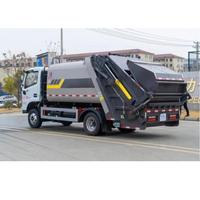 Ensemble de carrosserie supérieure de camion poubelle à compression 7cbm, pièces supérieures de camion à ordures